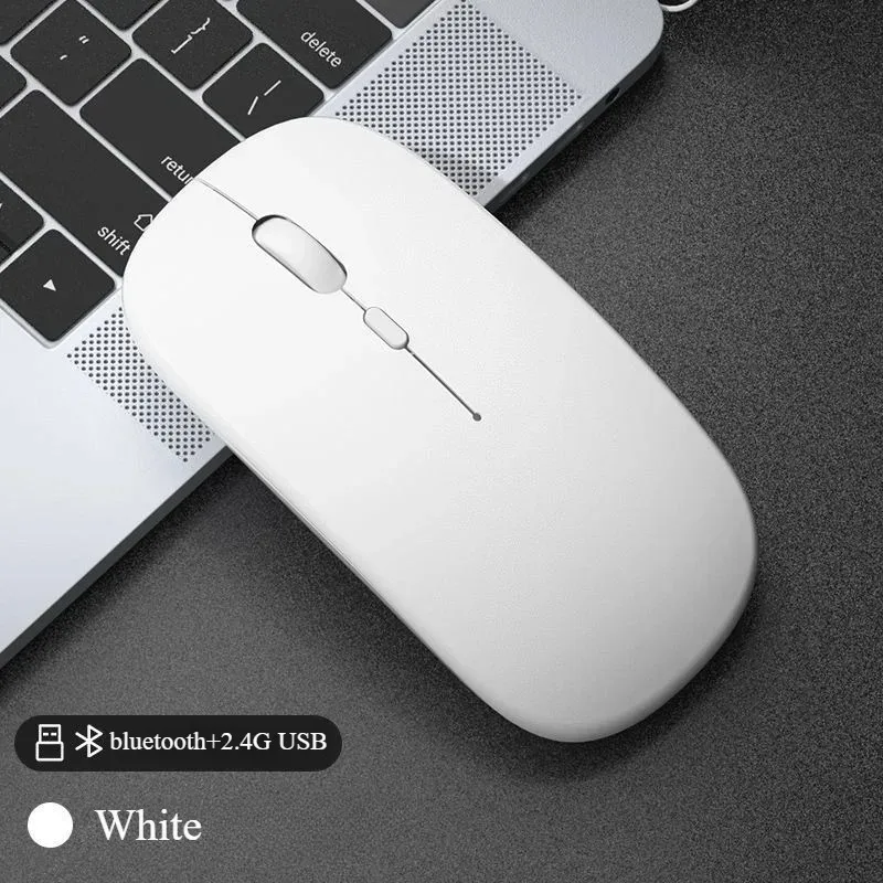 Compatible Mouse Wireless Mouse Silent Computer Mice Portable Working Gaming Mouse for Laptop iso Air Pro Tablet PC
