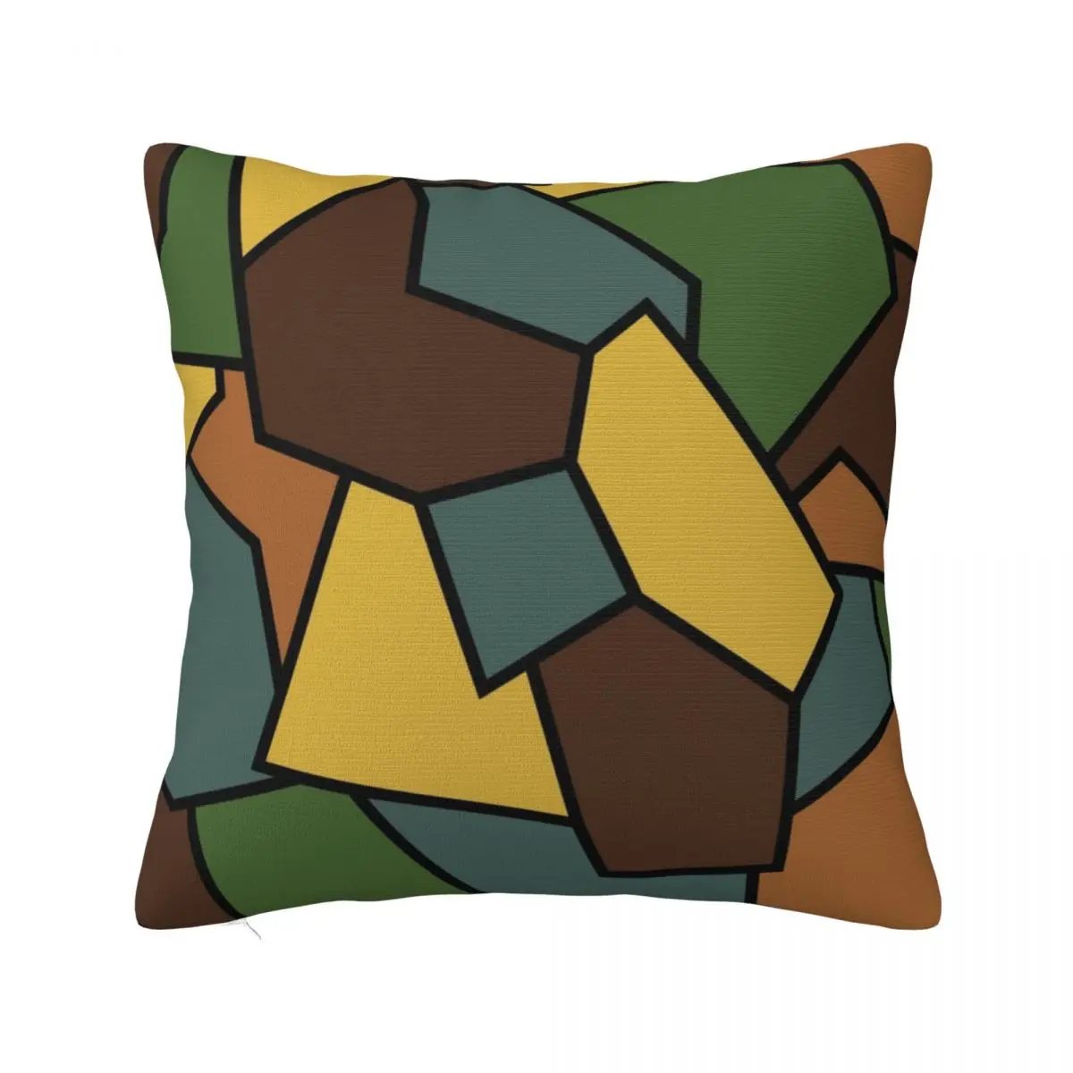 

German Camouflage Camo Pillowcase Soft Fabric Cushion Cover Decor Popular Pillow Case Cover Seat Zippered 40X40cm