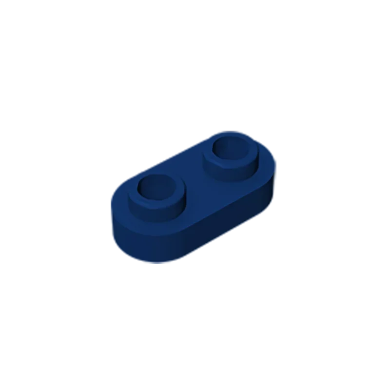 Gobricks Bausteine GDS-1403 Platte, rund 1 x 2, mit zwei offenen Bolzen, kompatibel mit Lego 35480, Kinder-DIY-Lernsteinen
