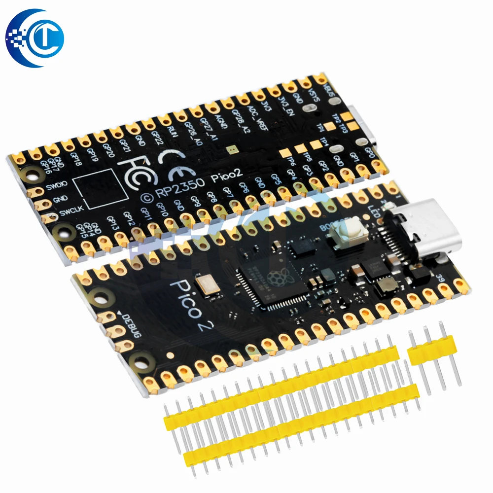 RP2350-Zero Raspberry Pi Pico2 Pico 2 Mini Development Board Module 150MHz Dual-Core Microcontroller RP2350A Type-C Interface