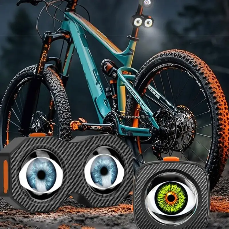 

Программируемый задний фонарь для велосипеда, перезаряжаемый через USB, водонепроницаемый велосипедный фонарь безопасности, для