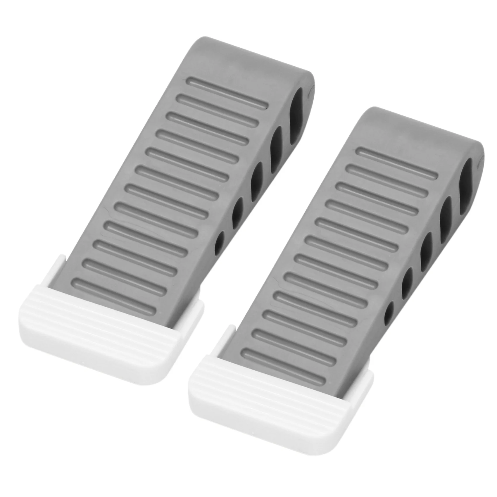 2 Pcs Door Stopper Rubber Door Stop Wedge Security Door Stoppers Works On All Floor Types And Carpet Heavy Duty Door Jam