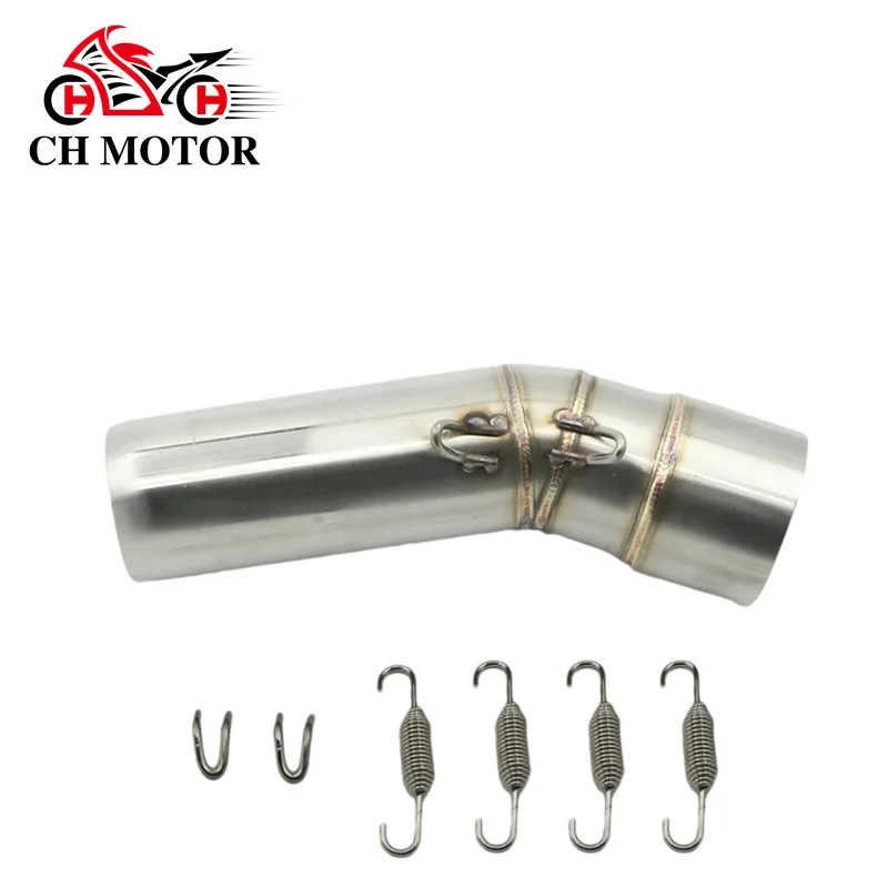 51mm Motorrad Auspuff Mittleren Link Rohr Für BMW F800GS F 800 GS ADV F800 GS 2008-2017 F650GS 2008-2012 F700GS 13-17