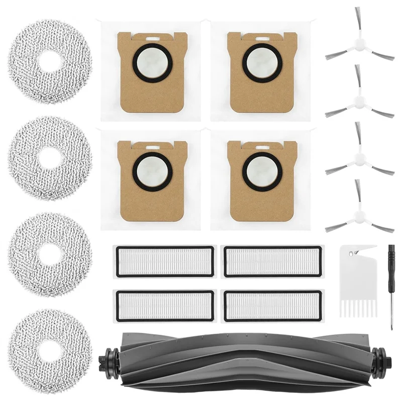 Vendita estiva per Dreame L10S / L10 Ultra Robot aspirapolvere Spazzola laterale principale Mop Panno Pad Filtro HEPA Sacchetti per la polvere Accessori