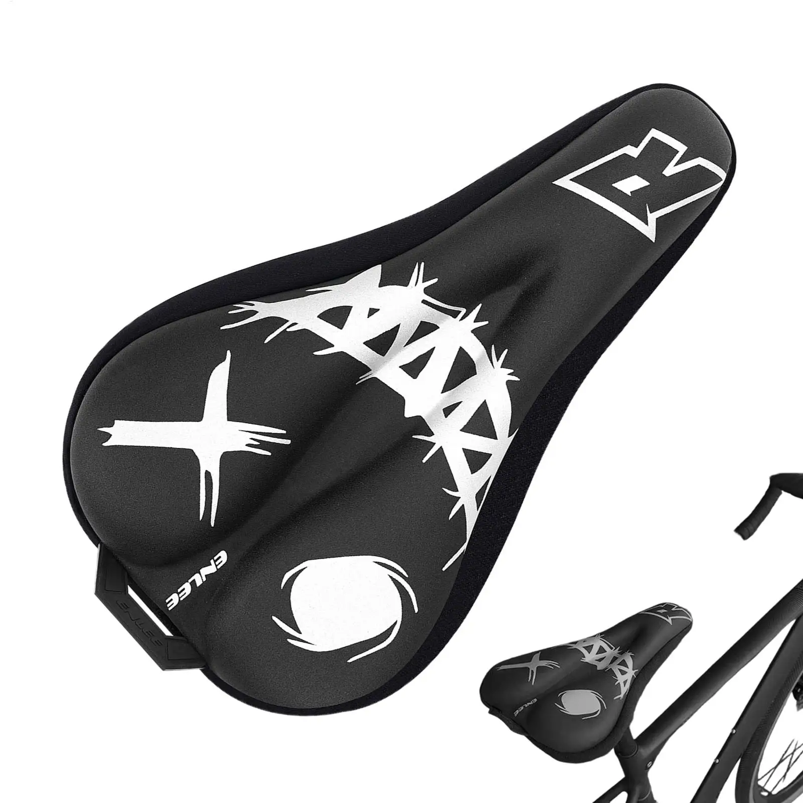 

Чехол на седло для езды на велосипеде, противоскользящий толстый чехол на сиденье из пены с эффектом памяти для езды на велосипеде, повседневная езда на байдарках