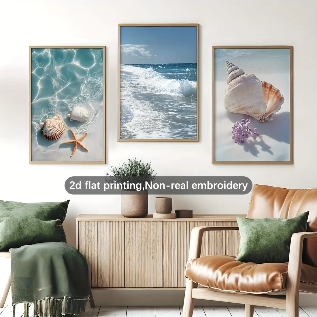 3Pcs/Set 2D Flat Pr…