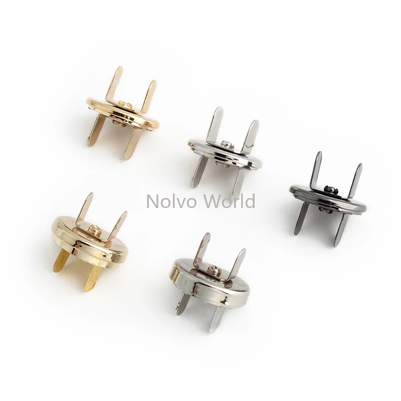 10/30/200PCS 18x2MM 18x4MM Metal Magnetic Snap Buttons For Leather Wallet Clothes Garment Bags Buttons Fasteners Accessories