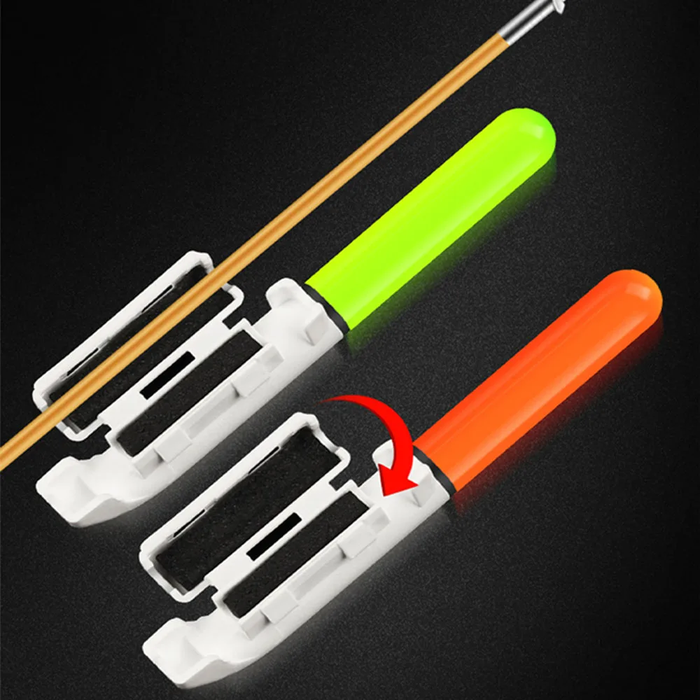 Electronic Rod Float Stick Light LED Removable USB Charger Waterproof Night Without Battery Luminous Lamp Fishing Tackle