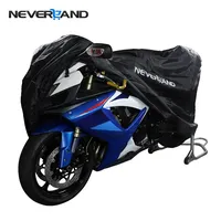 Motorcycle Covers Taffeta Black Motors Bike Dust Waterproof Outdoor Indoor Rain UV Protector Cover Coat Scooter D30 For Bicycle