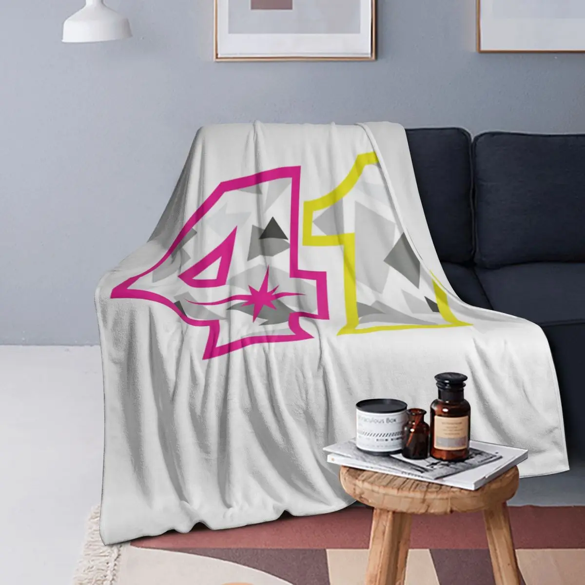 

Aleix Espargaro Number 41 Blankets Soft Warm Flannel Throw Blanket Cover for Bed Living room Picnic Travel Home Couch