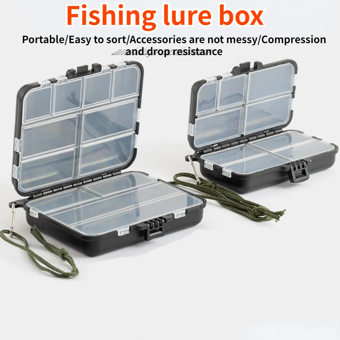 Fish hook box tool storage box suitable for fishing, tool storage, small items storage Valentine's Day gift