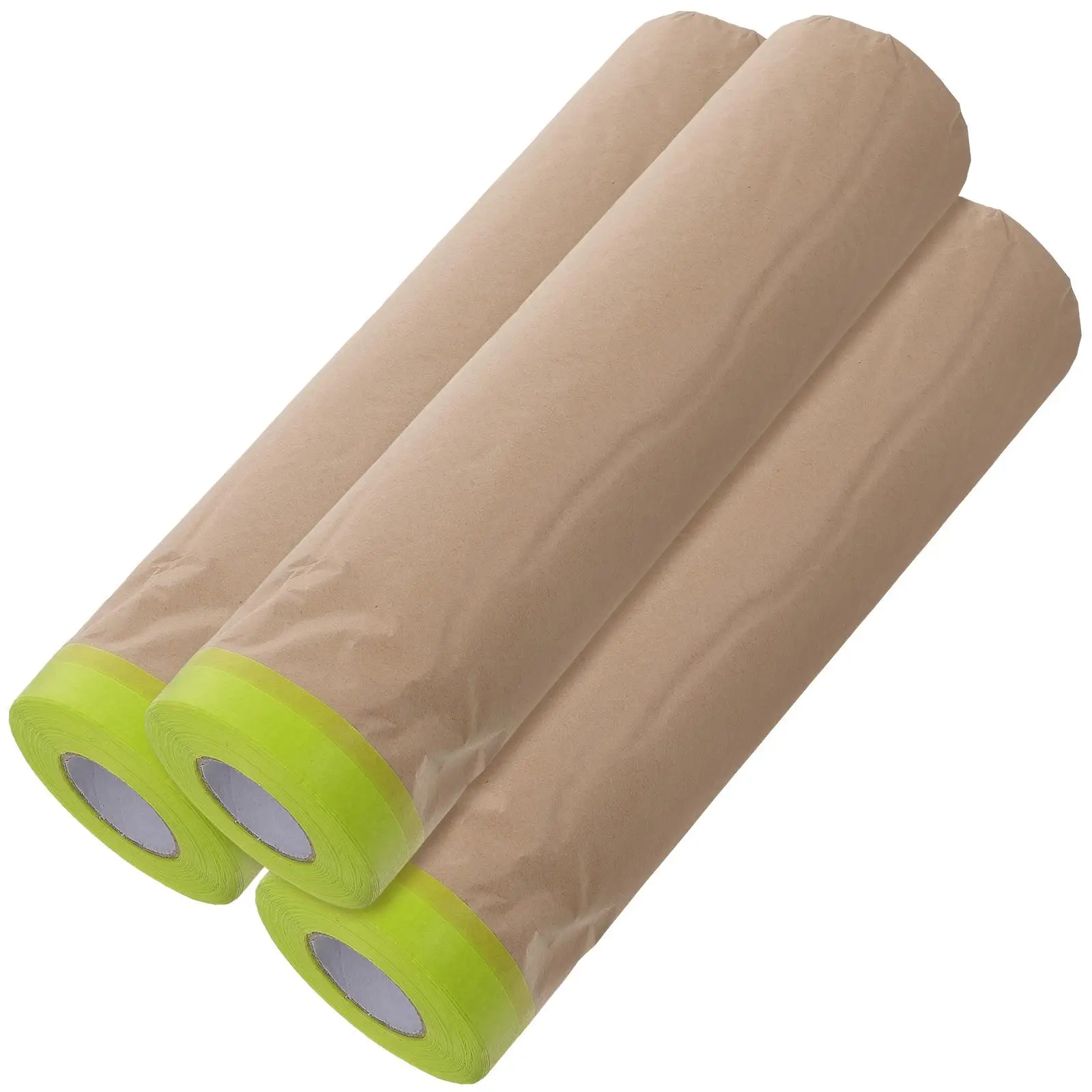 

3 Rolls 6x50 Semi Transparent Masking Film for Painting Furniture Car Protection 15cmx15m Lightweight Home