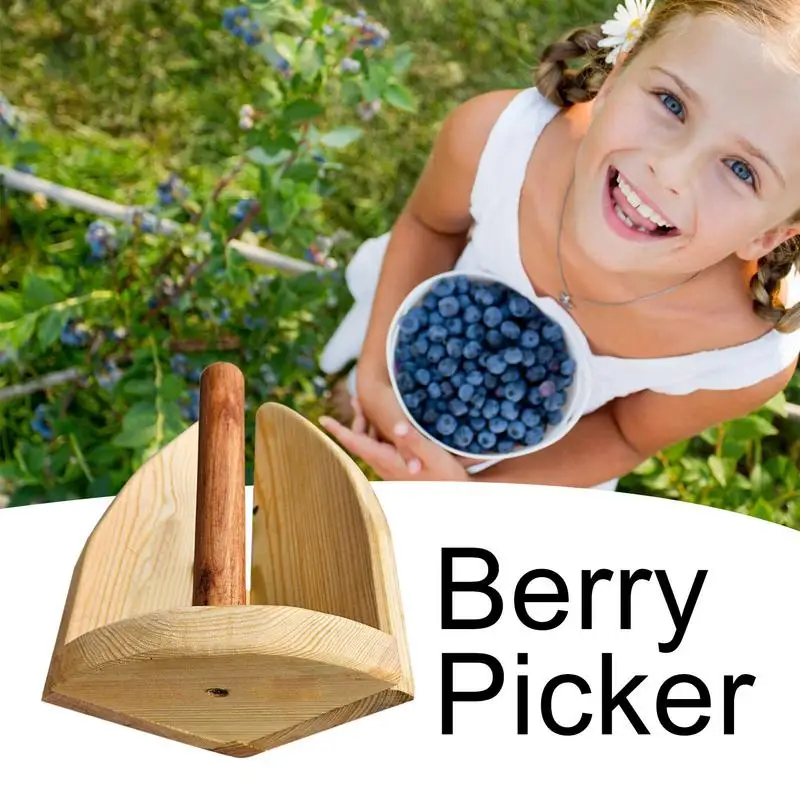 

Gooseberry Picker With Handle Ergonomic Fruit Basket Berry Picker With Ergonomic Handle For Cranberries Lingonberry