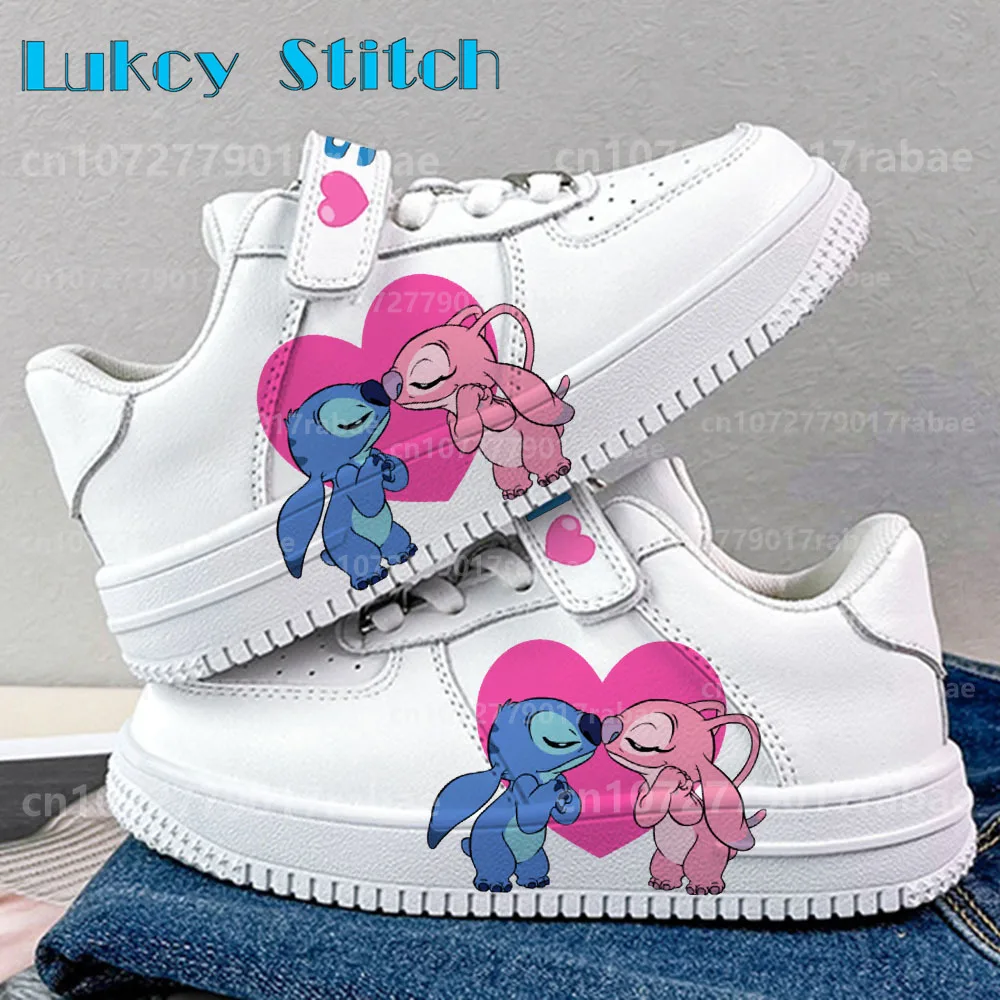 Stitch shoes for children Student Casual Kid child stitch 8 e 9 anni stitch girls boys shoes Sneakers Fashion Sports Gift