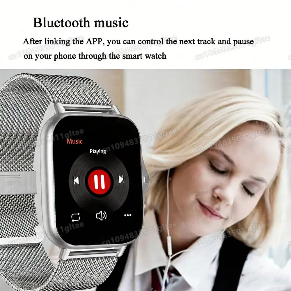 Reloj Inteligente 2026 para Android e iOS, Pantalla a Color de 1.83 Pulgadas, Bluetooth, Contesta Llamadas, Monitor de Actividad Física, Reloj Inteligente para Mujer y Hombre, Nuevo - Image 3