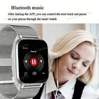 Montre connectée Android IOS, écran couleur 1,83 pouces, Bluetooth, appels téléphoniques, montre de fitness, tracker d'activité, montre intelligente pour femmes et hommes, nouveau modèle Ht30 3