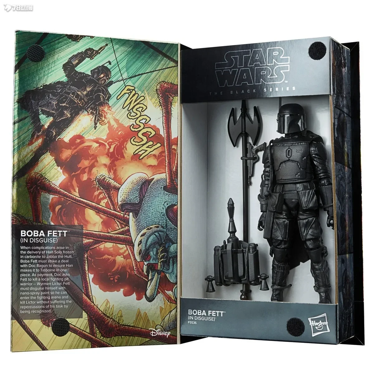 【Special Price】Hasbro Star Wars Black Series Deluxe Mandalorian Boba Fett Tython Jedi Ruins Action Figure Toy Gift