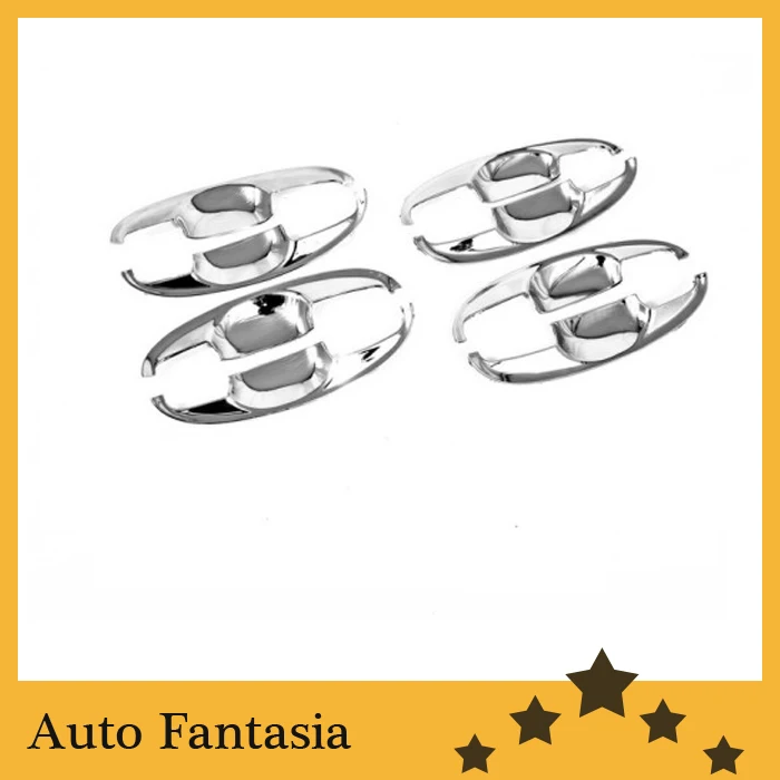 Car Styling Chrome Door Cavity Bowl  For Toyota Yaris Hatchback 05-08-Free Shipping