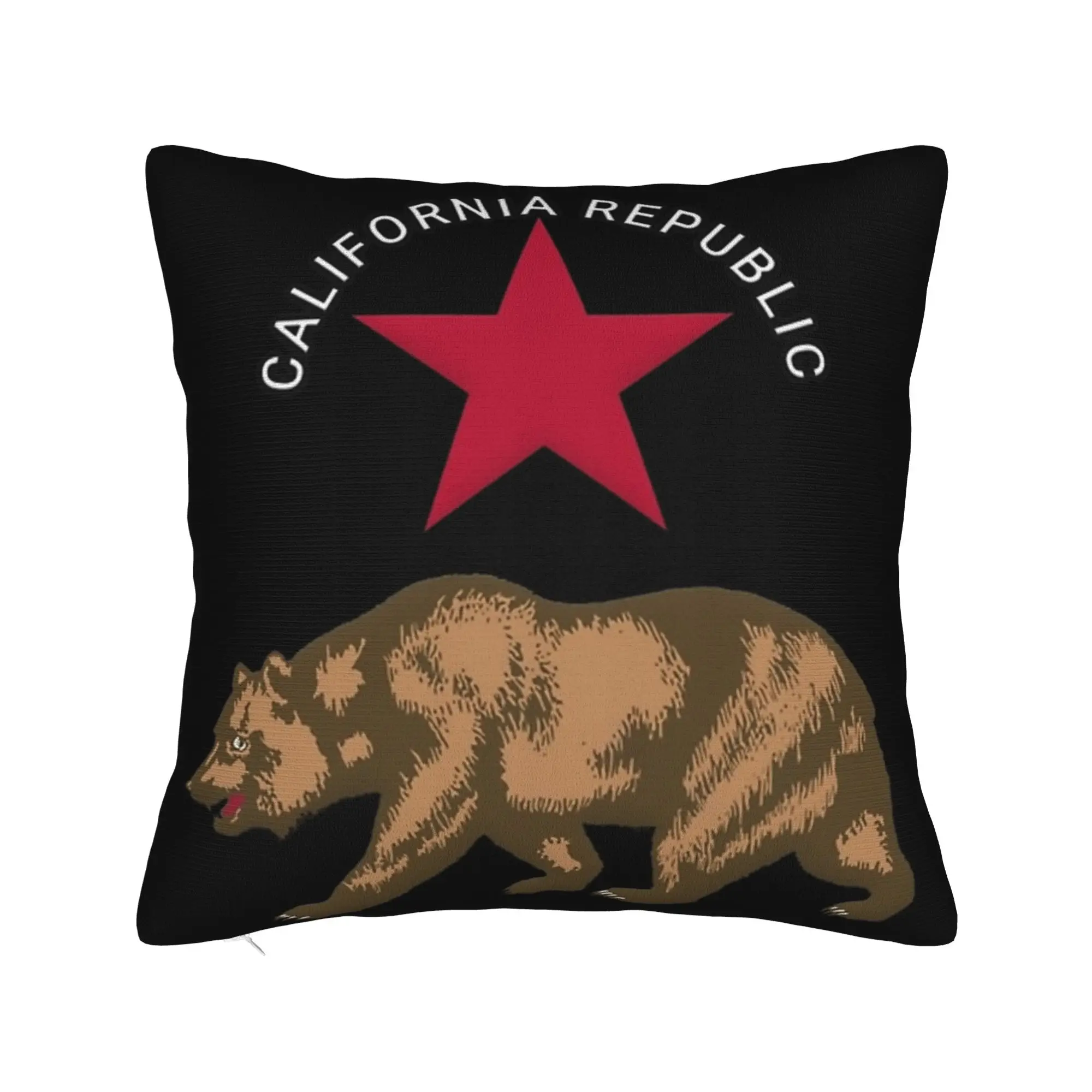 Decorative Pillow Covers Republic California Merchandise Home  Pillow Case Cover Zippered Multi Size