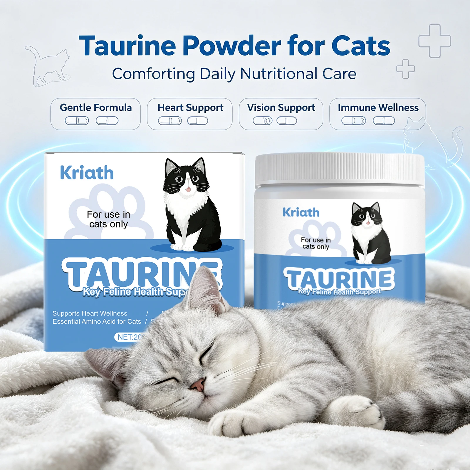 Katzen-Taurin-Pulver-Nahrungse – Nutrition & Fitness Class Bewertung und Preis