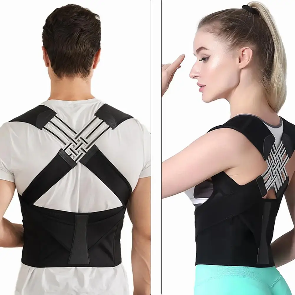 New Adult Posture Corrector Belt Breathable Back Correction Strap Women Men Back Support Sitting Position Correction Tool image 5