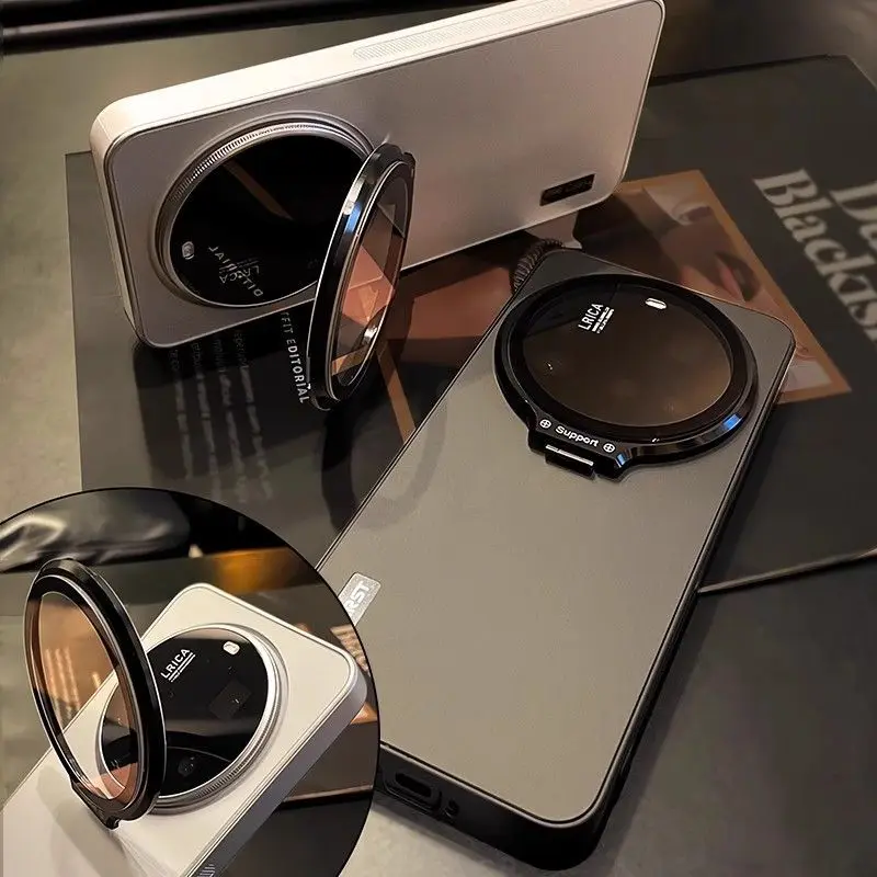 Etui na VIVO X300 Ultra X300 Pro Nowe Ultracienkie Matowe Pełne Etui z Ochroną Obiektywu i Stojakiem, Odporne na Upadki, Dla Vivo X300Ultra Funda — zdjęcie produktu 5