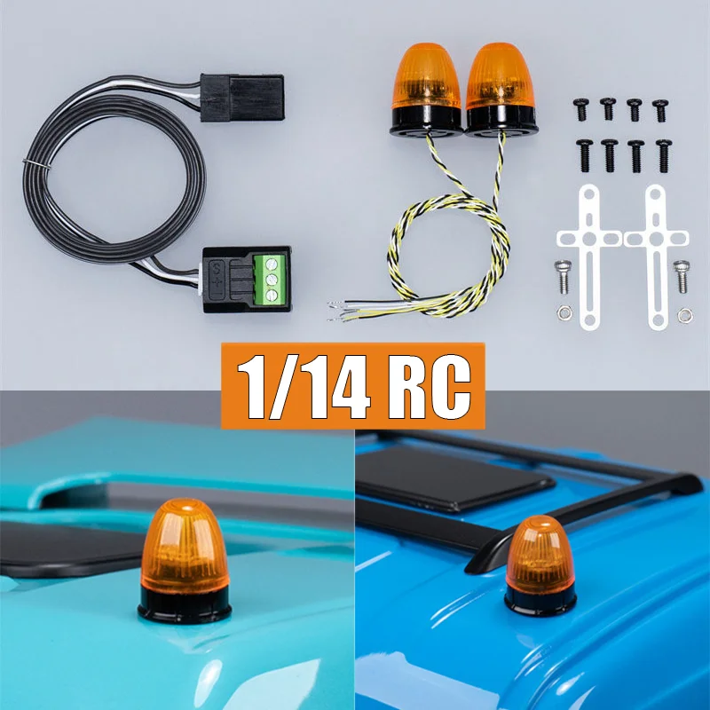 

Светодиодная вращающаяся лампа 5В для инженерных моделей, для радиоуправляемых грузовиков 1/14: SCANIA Tamiya 770S R620, VOLVO ACTROS AROCS, для сборки моделей своими руками