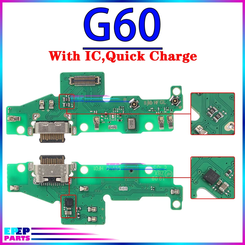 Usb Dock Charger for Motorola Moto Connector Ports G30 G40 G50 G60S G9 G100 G200 Power Plus Play Charging Board Module Flex