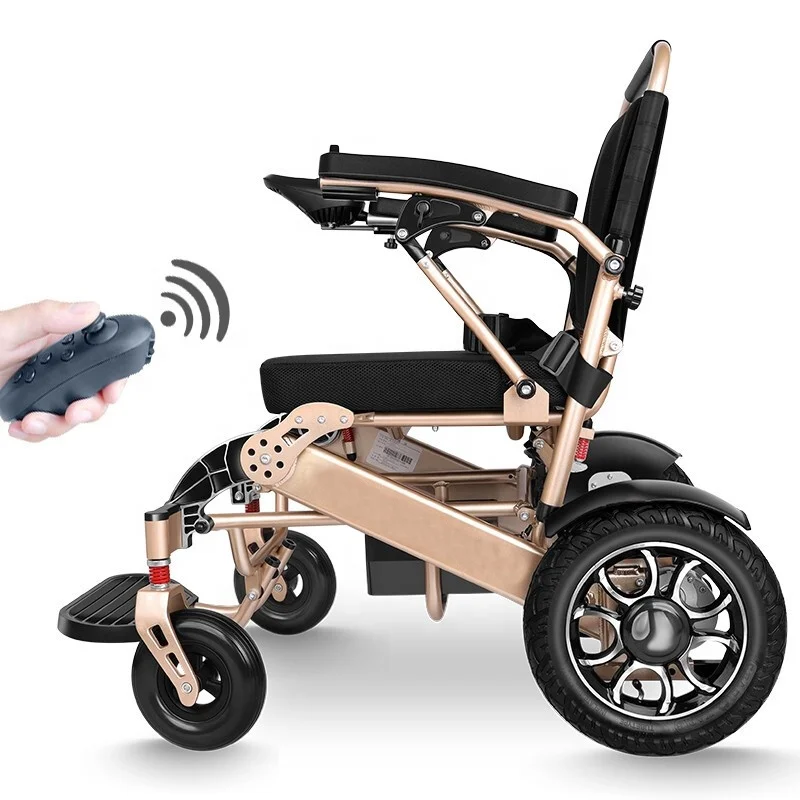 

2024 high-tech portable lithium battery electric elderly disabled wheelchair