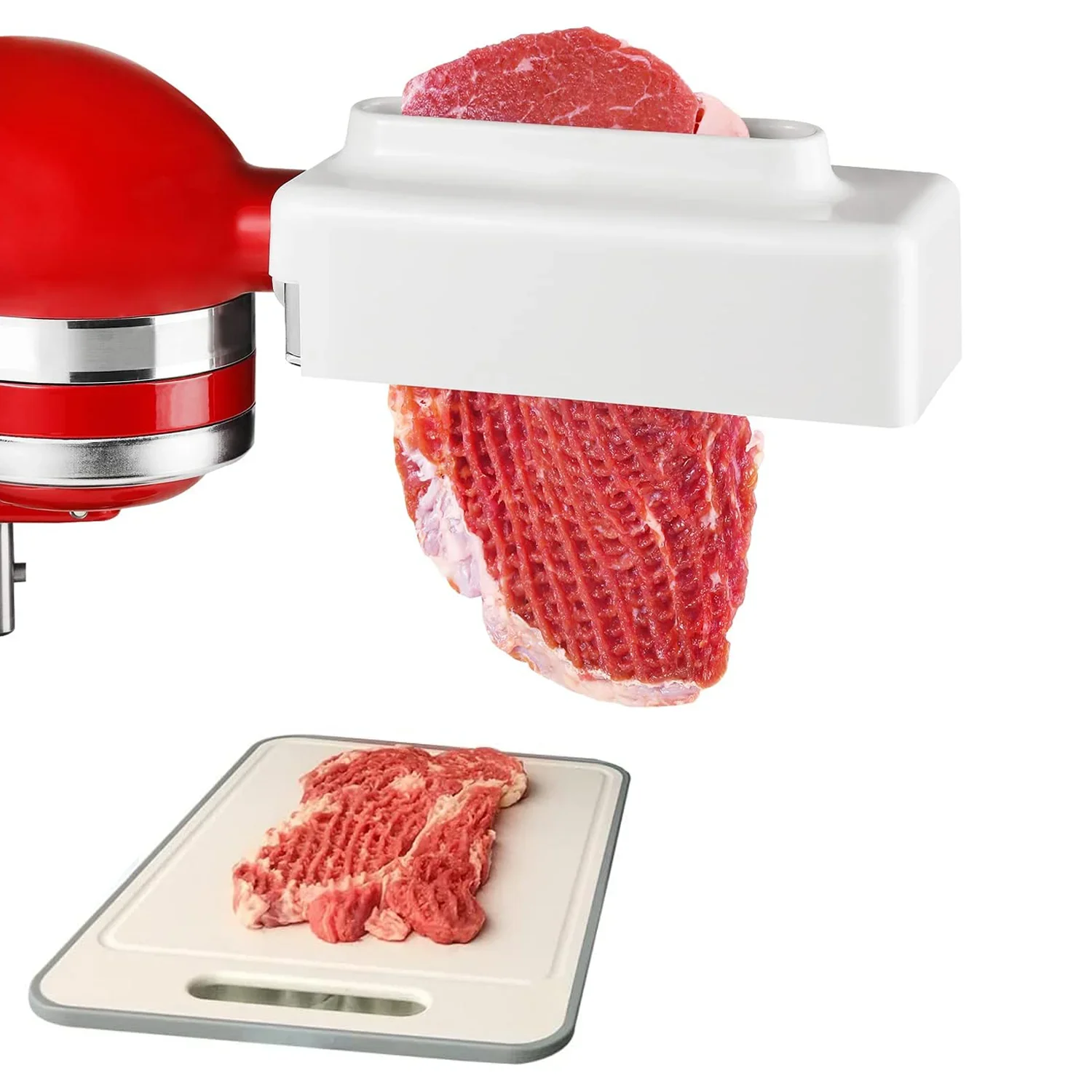 Applicable toMeat Tenderizer for Kitchenaid, Meat Tenderize Attachment for Kitchenaid and Cuisinart Stand Mixer