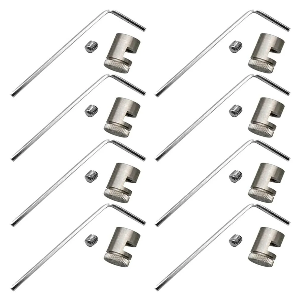 8แพ็คหมุดหัวแม่มือเหมาะสำหรับ Buck 110มีดพับ, เปลี่ยน Thumb button แบบสากลสำหรับมีดพับล่าสัตว์