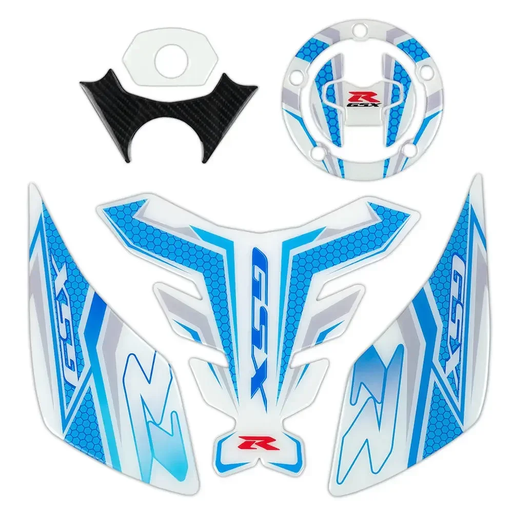 For Suzuki GSX250R fuel tank cap protection fishbone three-dimensional sticker body decal scratch resistant waterproof