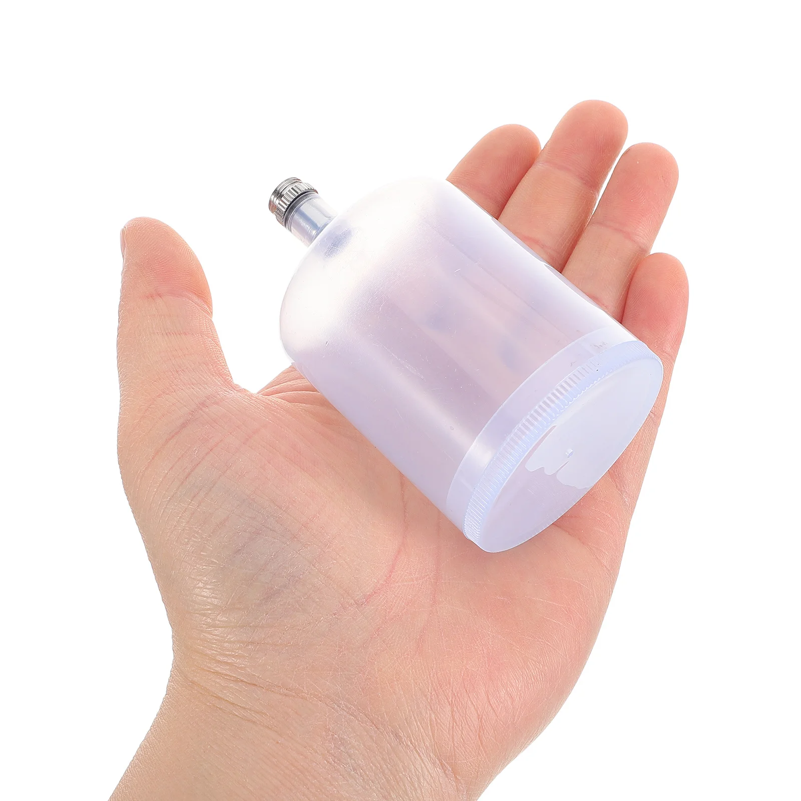 

75 Ml Airbrush Paint Bottles Replaceable Plastic Pigment Cup Large Capacity Oxygen Design For Smooth Fluidity Art Diy Projects