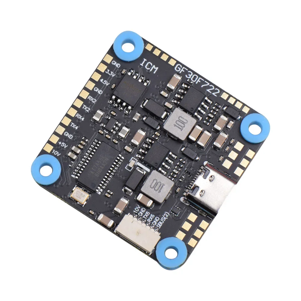 Jhemcu GF30F722-ICM f722 baro osd 5v 10v dual bec flug controller 3-8s 30x30mm für fpv freestyle hd drohnen diy teile