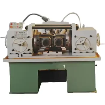 YG 11KW Automatic Gear Motor Thread Rolling Machine For Steel Bar Construction Manufacturing Industries 1 Year Warranty New