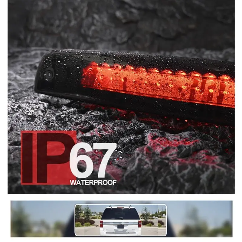 3Rd Third Brake Light For Lincoln Navigator Ford Expedition 2003-2016 Car Accessories-T61C
