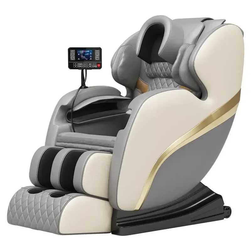 Massage Chair 3-Year Warranty Full Body and Recliner Zero Gravity Shiatsu Heat Massage Chair White Airbag pressure