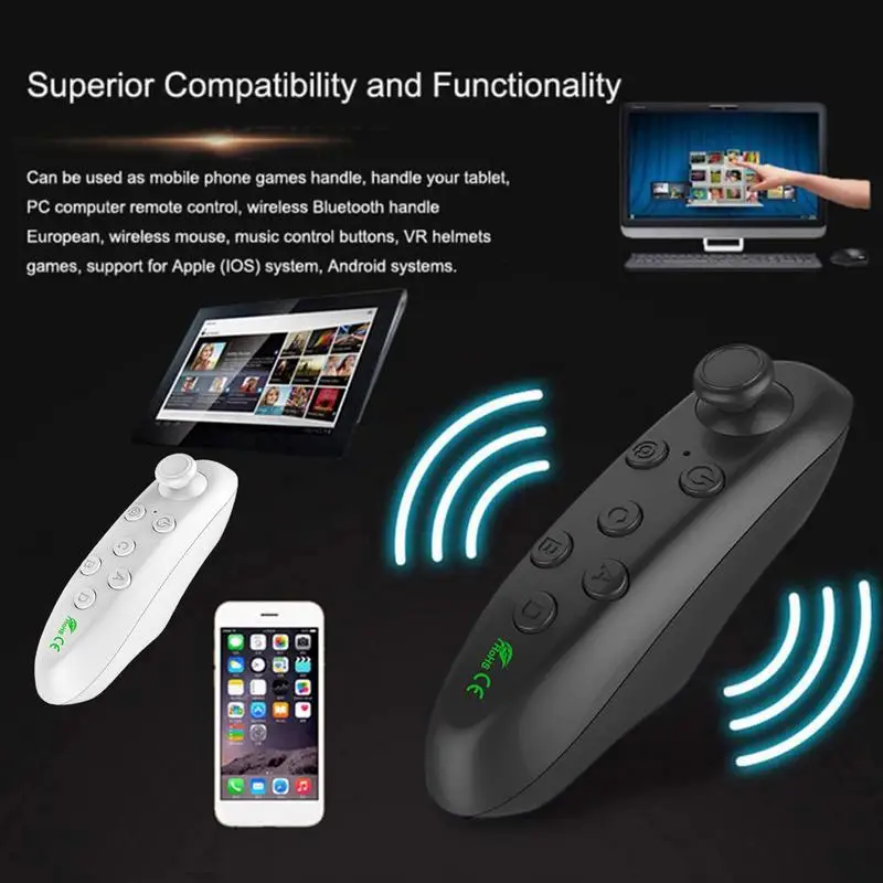 IOS Gamepad Universal Bluetoothcompatible GamepadJoystick Wireless Joypad Remote Controller For VR BOX VR Glasse