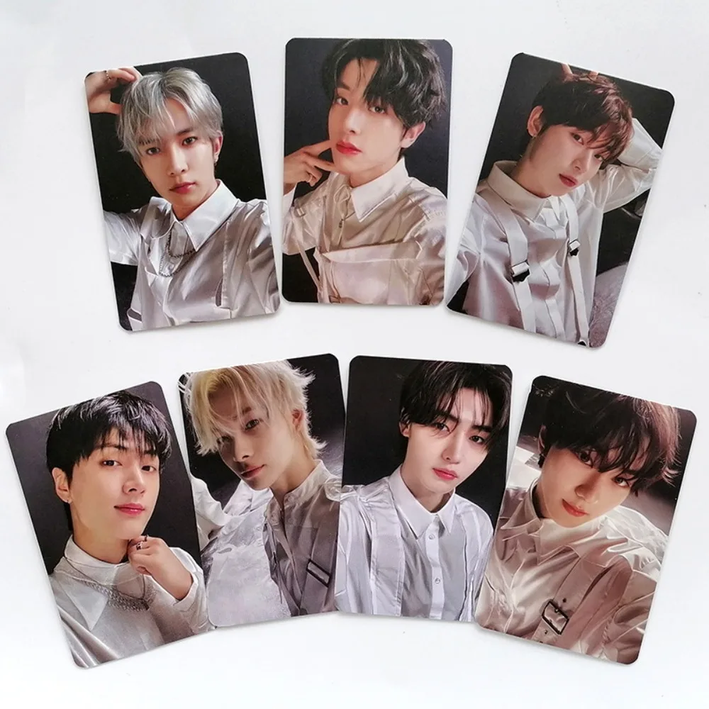 7Pcs Kpop Boys Group EN New Album DARK BLOOD High Quality Cards Decoration Collection Postcard