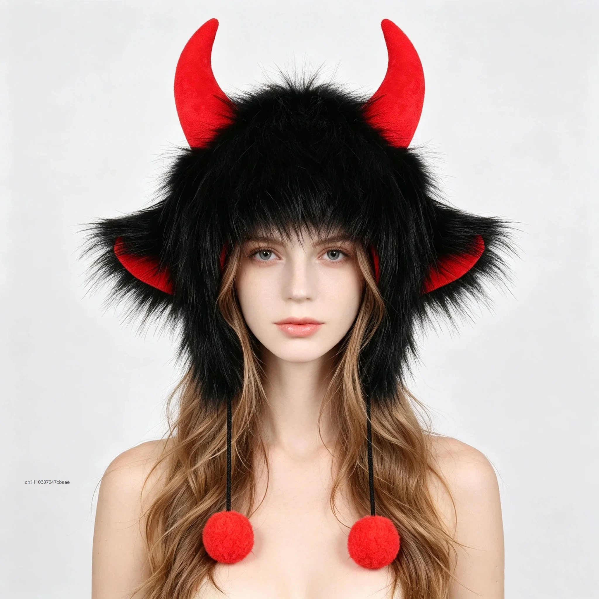 chapeu-de-diabo-de-pelucia-macia-bone-de-monstro-engracado-fantasia-de-cosplay-de-halloween-acessorio-para-festa-tematica-de-carnaval-e-mascaras-para-adultos-2026