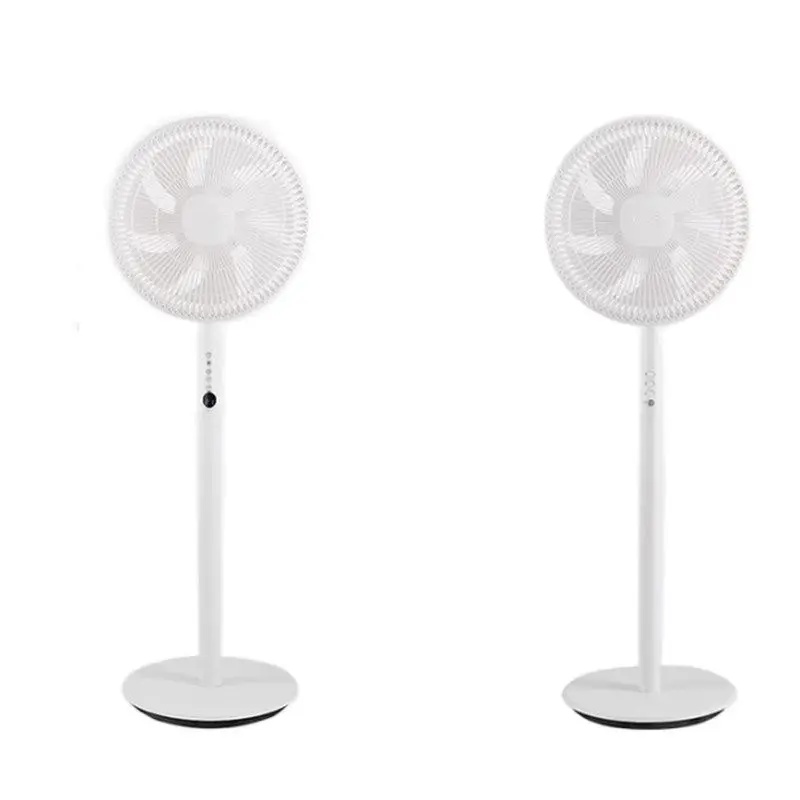 

Floor Fan Household Fan Energy-Saving Remote Control Light Tone Living Room Dormitory Table Vertical Seven-Leaf Strong Wind
