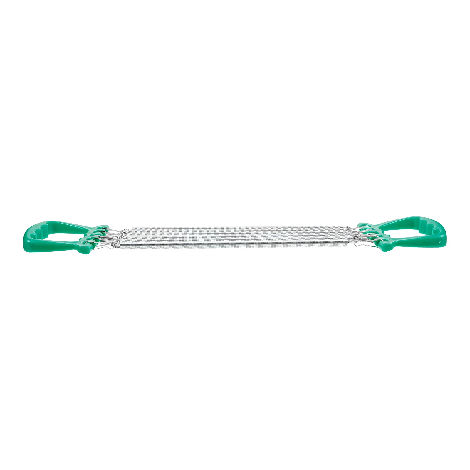 Spring Tensioner Children's Fitness Rope Green Lightweight Portable Safe Spring Steel Chest Expander Pulling