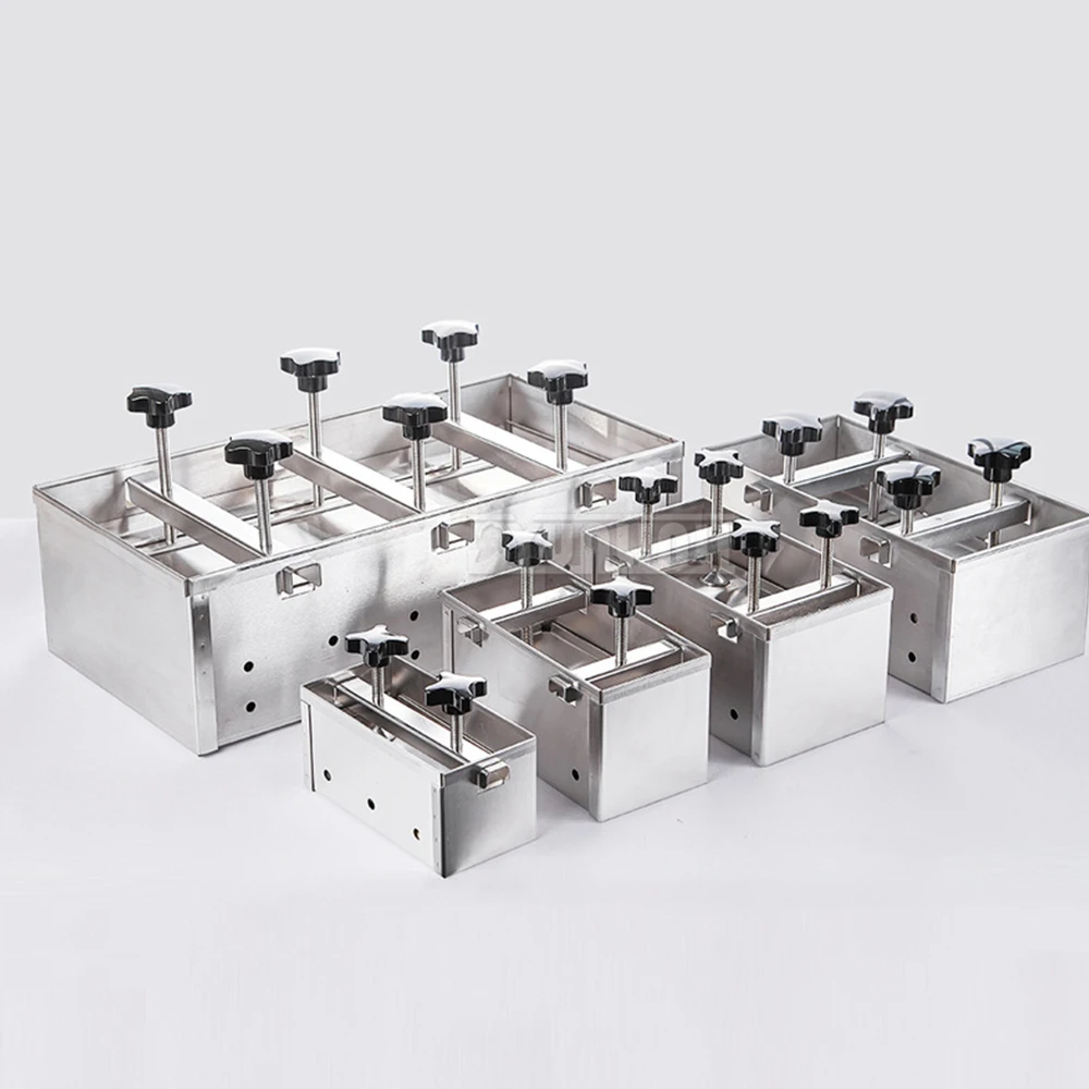 Schinkenform aus Edelstahl 304, kommerzielle große Formbox für Mittagessen und Fleisch