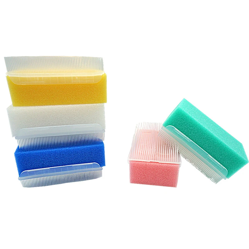 Baby Bath Brush Sensory Processing Disorder Autism Therapressure Therapy Brush Sponge Hands Scrub Bristle Brushes