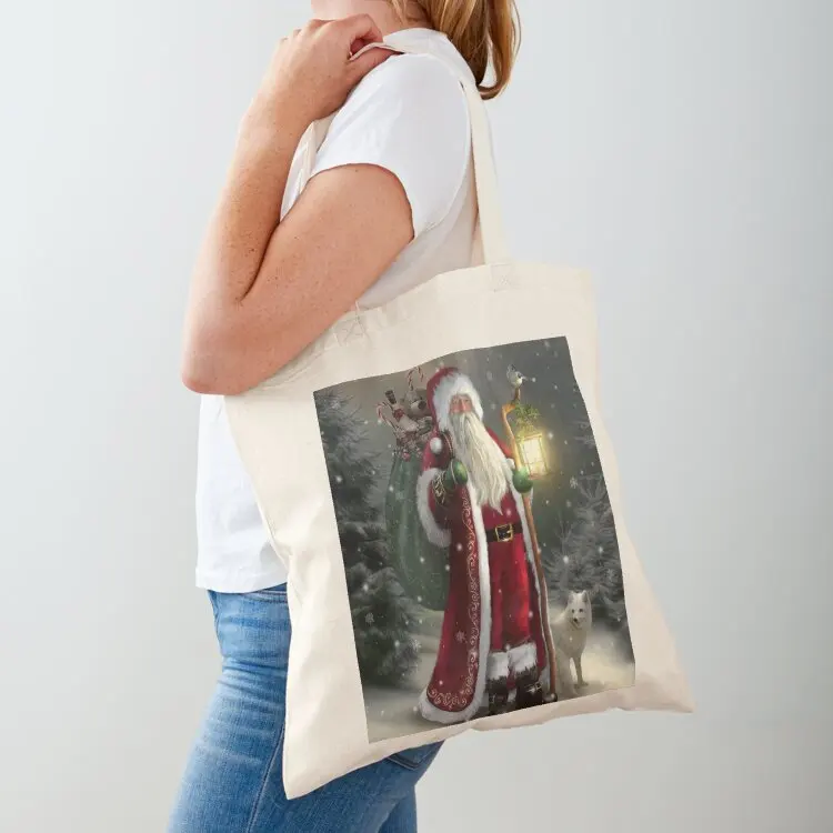 

The Christmas Traveler Tote Bag woman shopping bag canvas shopping bag female for beach