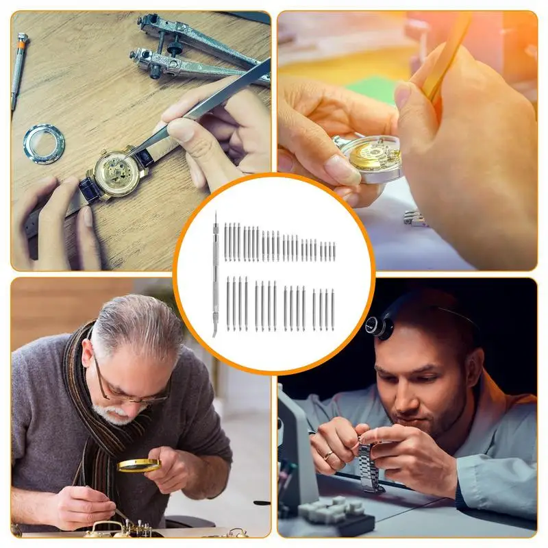 41szt 8-26mm Pasek do zegarka Pasek Barrette Link Pins Naprawa zegarków Link Pins Zestaw narzędzi Profesjonalne akcesoria narzędziowe