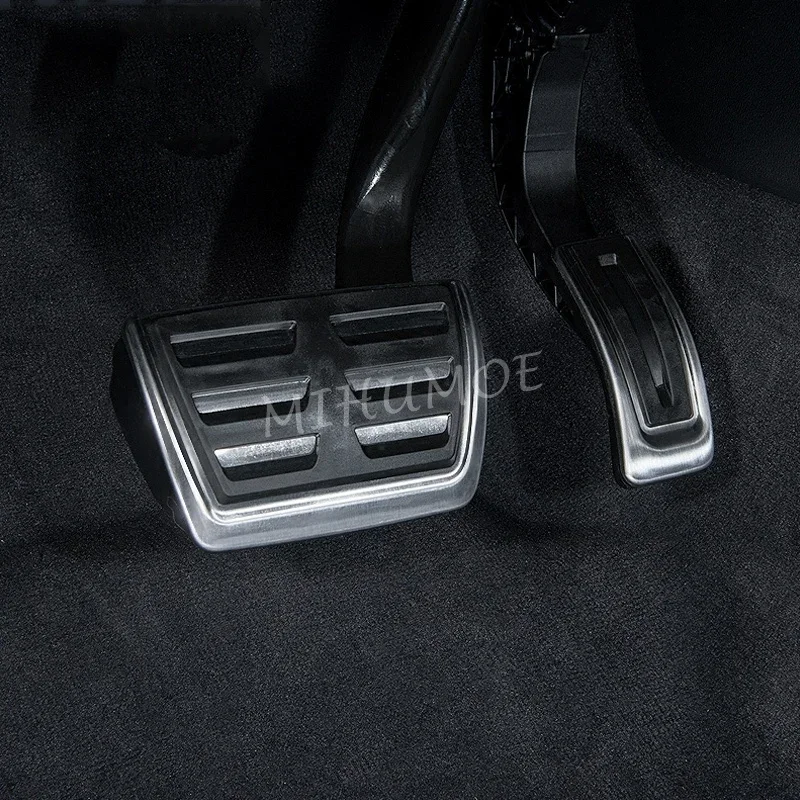 

For Audi A4 A5 A6 A7 A8 B8 C7 Q5 Porsche Macan LHD Stainless Steel Car Gas Brake Pedal Cover