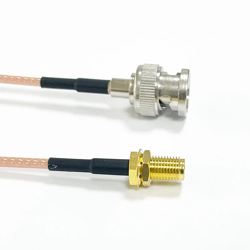 Wire SMA Female To BNC Male Connector RG316 Router Antenna Extention Cable 1 Piece 5m RF Extend Cable Converter Cord Copper Feed