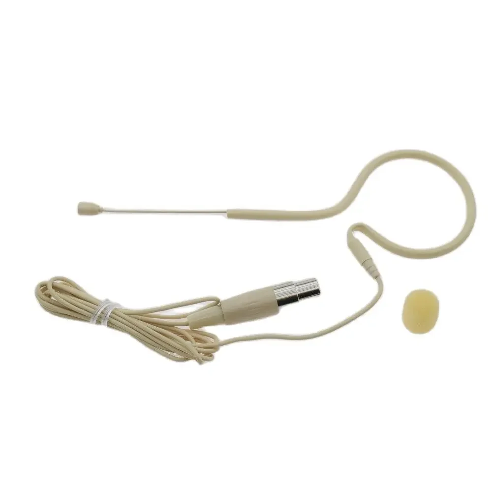 

Pro MX153 Гарнитура с крючком на одно ухо, лицевой микрофон для AKG Samson Shure Sennheiser Wireless Mini TA3F 3Pin TQG 4-контактный всенаправленный