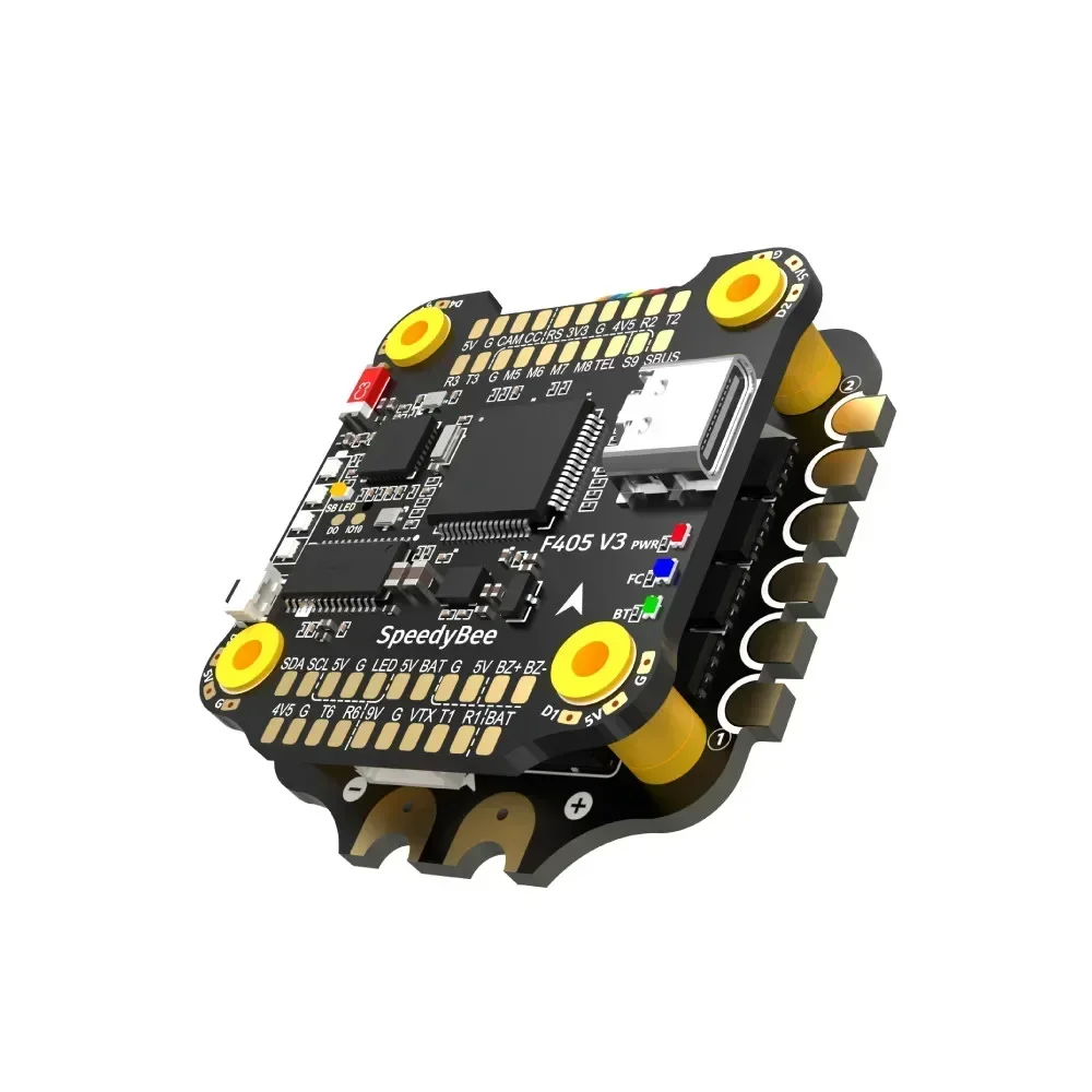 

SpeedyBee F405 V3 BLS 50A BMI270 30x30 FC/ESC стек 4 в 1 фотоаксессуары для игрушек